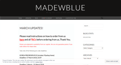 Desktop Screenshot of madewblue.com